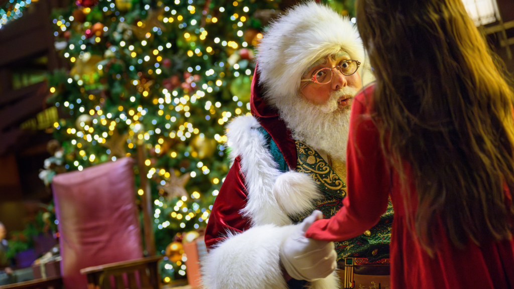 Santa Claus en Disneyland Resort