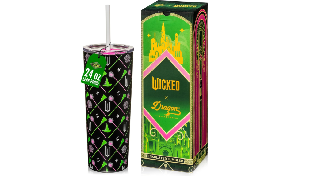 vasos de acero inoxidable tematicos elphaba