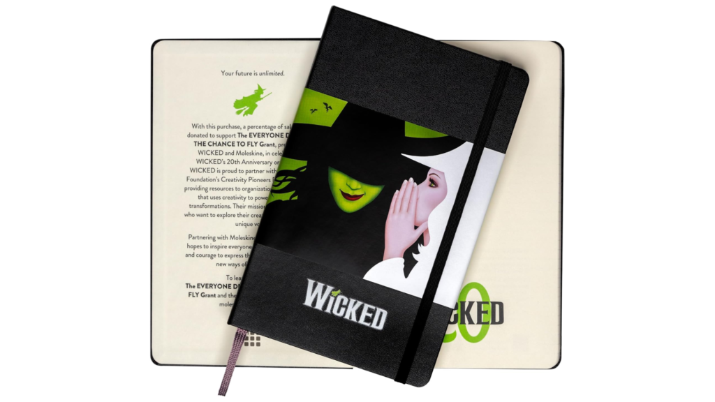 Moleskine 20 aniversario Wicked