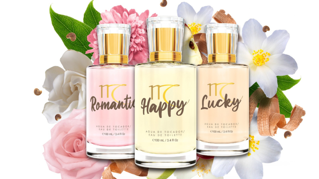 3 nuevas fragancias maja, romantic, happy, lucky