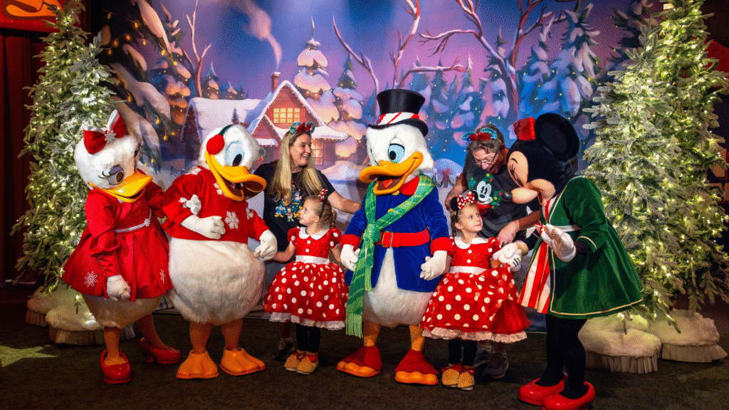 Fotos con personajes en Walt Disney World