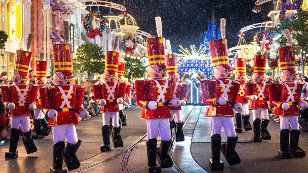 Desfile soldados Walt Disney World
